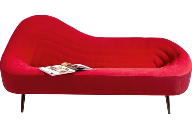 AWANGARDA I NAMIĘTNOŚĆ. Sofa Isobar, drewno i tkanina, 220 x 95 cm, 6689 zł, kare24.pl AWANGARDA I NAMIĘTNOŚĆ. Sofa Isobar, drewno i tkanina, 220 x 95 cm, 6689 zł, kare24.pl