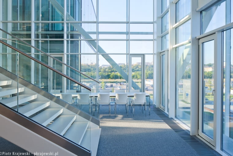 Biurowiec Comarch SSE6. Projekt: Architecture Studio Jose Casquet we współpracy z Buro Happold.