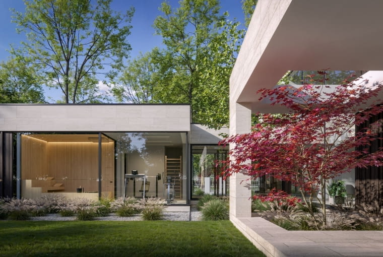 Wille w Łomiankach. Proj. SAAN Architekci