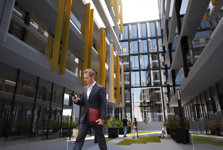 Nowy zespół biurowy w centrum Lublina. Proj. MTA Architekci