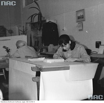 Architekci przy pracy, lata 70. Architekci przy pracy, lata 70.
