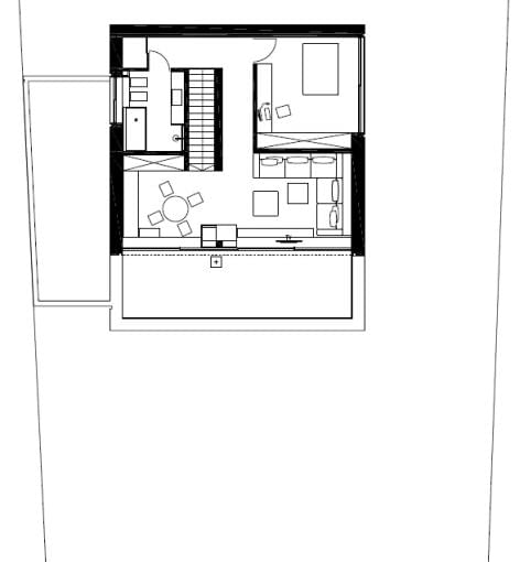 Dom światłoczuły, rzut pietra Dom światłoczuły, rzut pietra