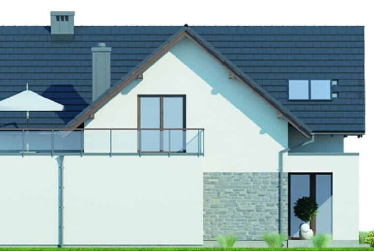 Elewacja boczna Elewacja boczna