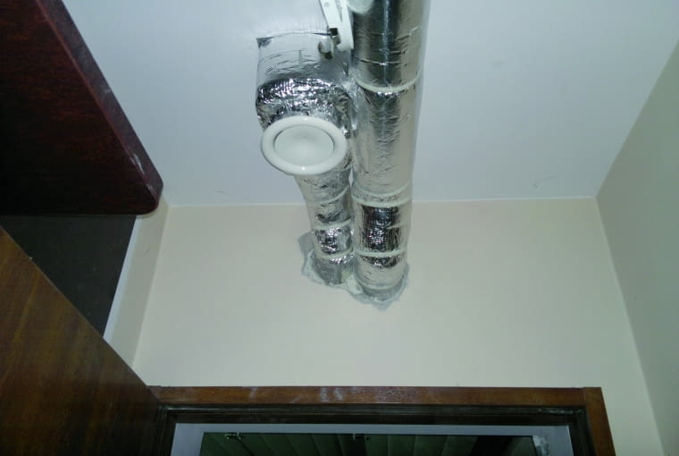 System centralnej wentylacji w zamieszkałym domu