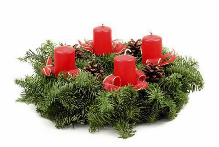 Ozdoby adwentowe. Wieniec klasyczny i skromny