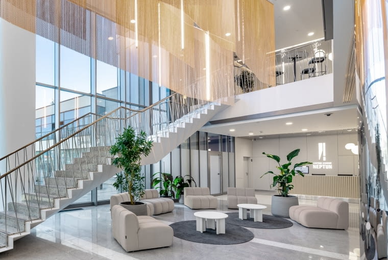 Biurowiec Neptun w Gdańsku po metamorfozie