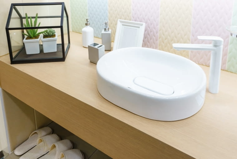 Owalna umywalka nablatowa umywalki nablatowe