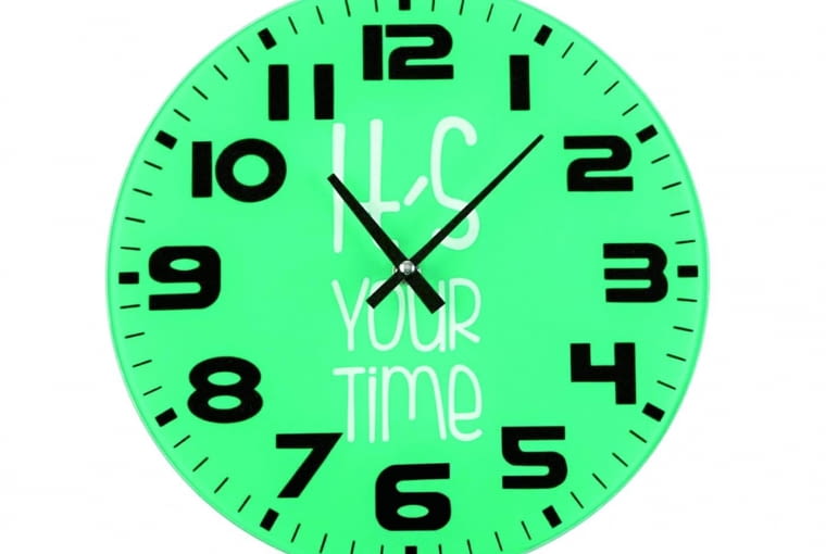 IT'S YOUR TIME, szkło, śr. 30 cm, 49 zł, bonami.pl