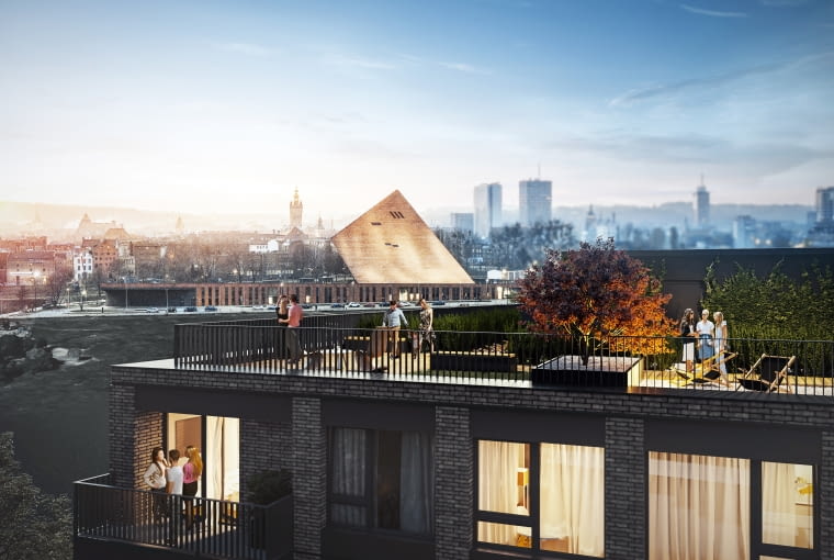 Chlebova Apartamenty w Gdańsku. Proj. Roark Studio Chlebova Apartamenty w Gdańsku. Proj. Roark Studio