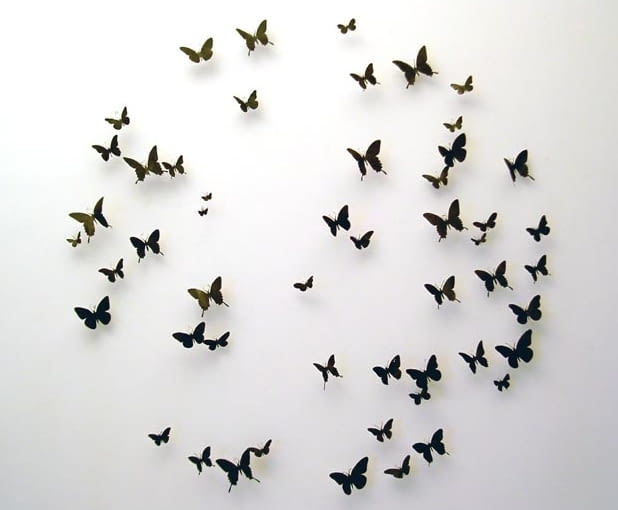 Jedna z kompozycji Paula Vilinskiego - inspiracja dla Agnieszki sypialnia, ściana, dekoracja