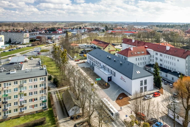 Nowe modułowe skrzydło szpitala w Ostródzie Nowe modułowe skrzydło szpitala w Ostródzie