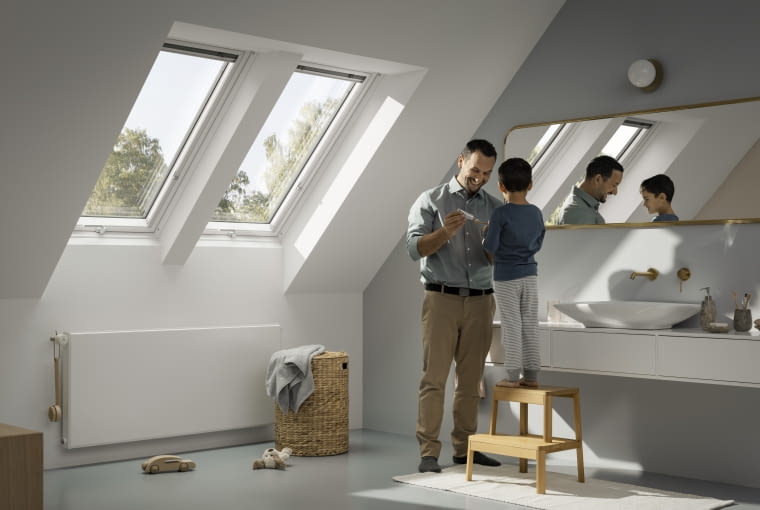 okna dachowe okna połaciowe okna trzyszybowe velux nowe warunki techniczne energooszczędność