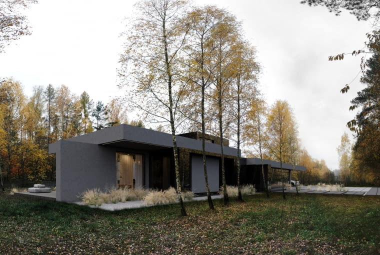 Nowoczesny dom w Tuszynie pod Łodzią -  RE:STARK HOUSE. Proj. Marcin Tomaszewski z pracowni REFORM Architekt Nowoczesny dom w Tuszynie pod Łodzią -  RE:STARK HOUSE. Proj. Marcin Tomaszewski z pracowni REFORM Architekt