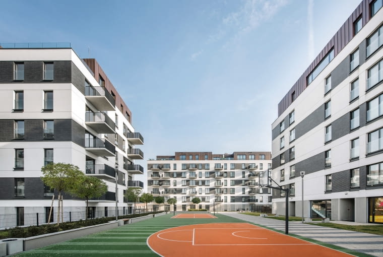 Osiedle mieszkaniowe Fi w Krakowie. Proj. 22ARCHITEKCI Osiedle mieszkaniowe Fi w Krakowie. Proj. 22ARCHITEKCI