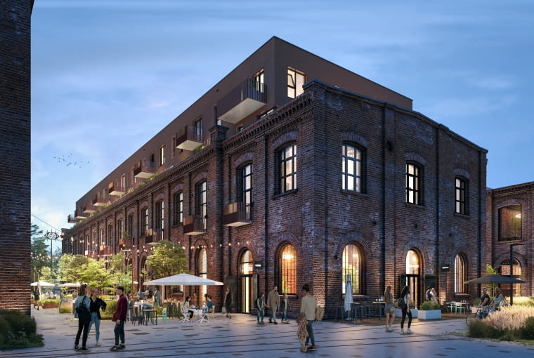 Fuzja: lofty w starej drukarni. Proj. Medusa Group Fuzja: lofty w starej drukarni. Proj. Medusa Group