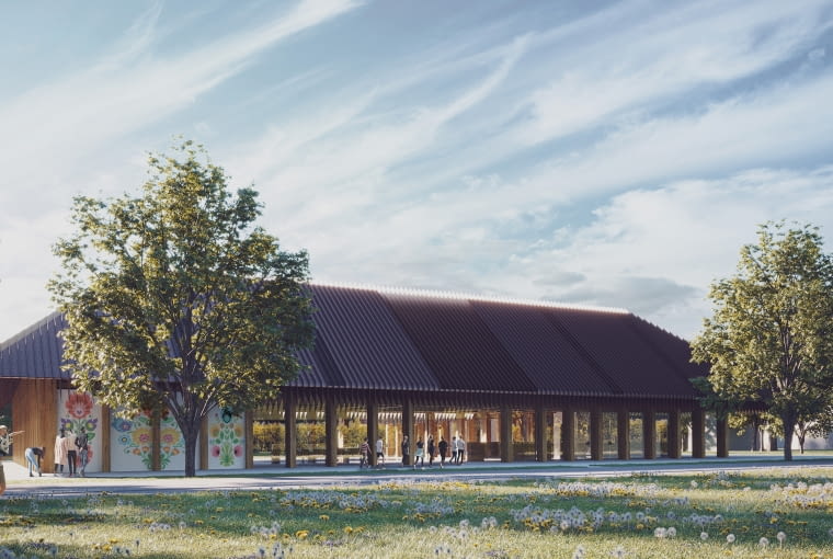 Centrum Folkloru Województwa Łódzkiego w Sieradzu. Proj. Nizio Design International Centrum Folkloru Województwa Łódzkiego w Sieradzu. Proj. Nizio Design International