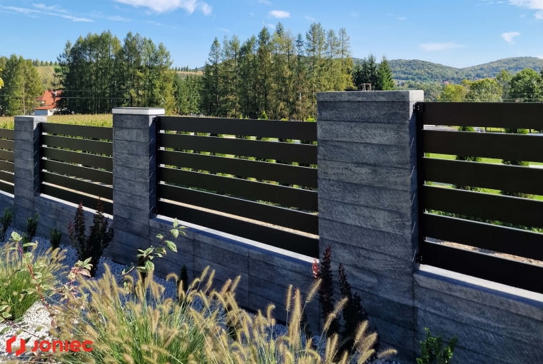 Ogrodzenie modułowe ROMA Nova, kolor szerlit