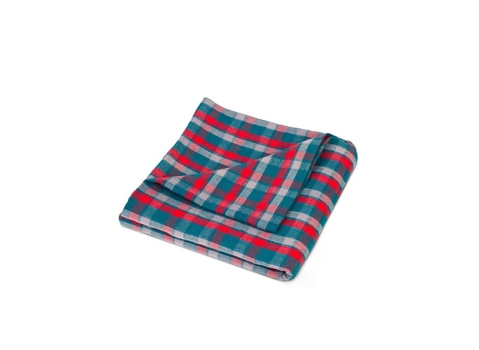 DUKA: bawełniany obrus w kratę (90x90 cm). Przeceniony z 59,90 zł na 41,90 zł. Duka, wyprzedaż, przecena, kuchnia, akcesoria