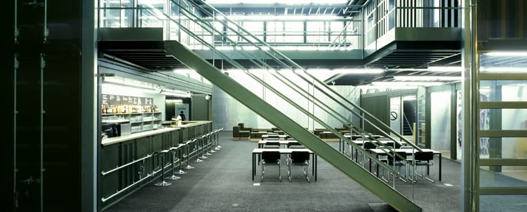 platoon kunsthalle, seul, graft lab, kontener, architwktura kontenerowa