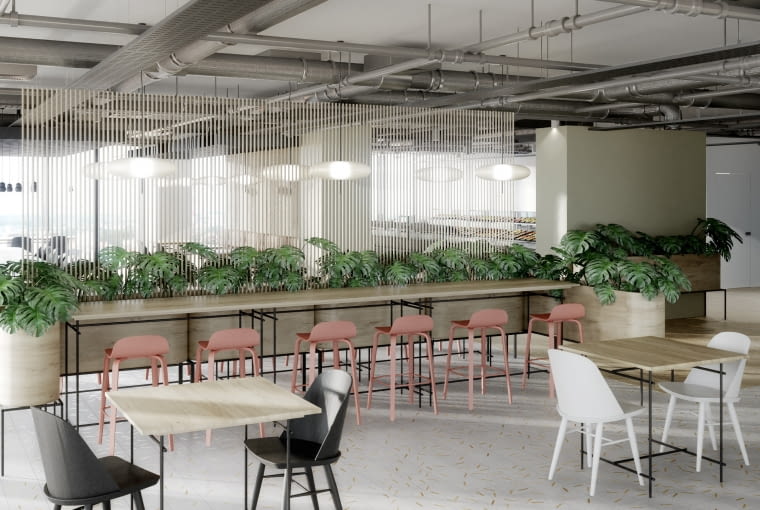 Andersia Silver w Poznaniu - restauracja. Proj. The Design Group Andersia Silver w Poznaniu - restauracja. Proj. The Design Group
