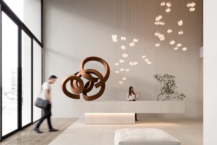 Flare w Warszawie - hall Flare w Warszawie - hall