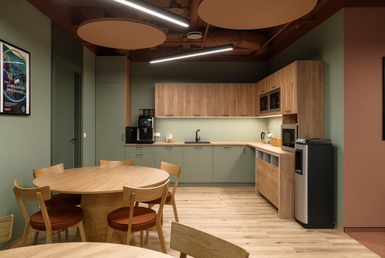 Biuro firmy Bayer w Oliwia Centre. Proj. Design Anatomy