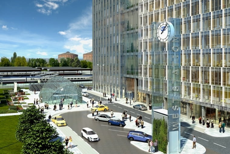 Nowy kompleks biurowy w miejscu Dworca Zachodniego Nowy kompleks biurowy w miejscu Dworca Zachodniego