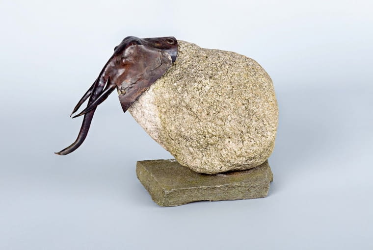 Lubomir Tomaszewski, I Love Africa, kamień i metal, Galeria van Rij, galeria-rij.com Lubomir Tomaszewski, I Love Africa, kamień i metal, Galeria van Rij, galeria-rij.com