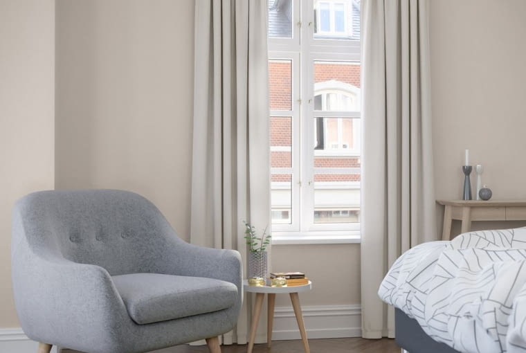 Zasłona zaciemniająca AMUNGEN 1x140x300 jasnoszary zasłony zaciemniające