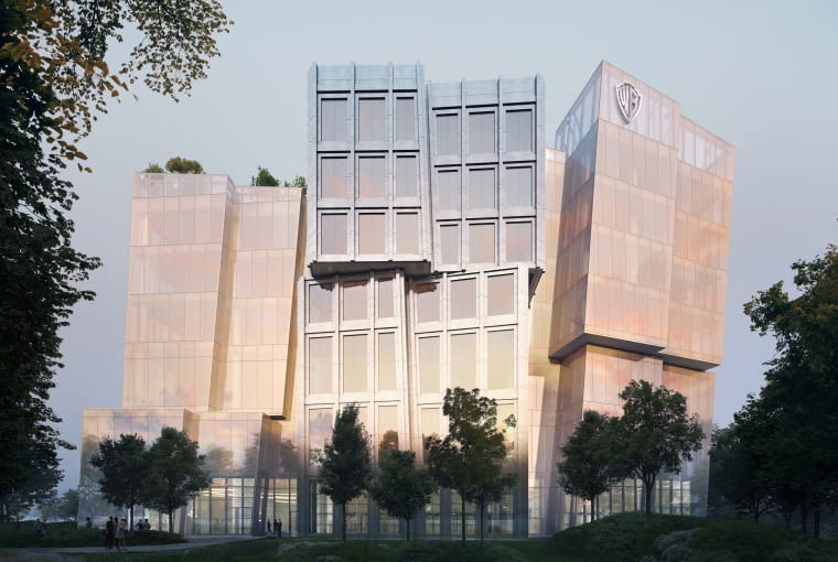 Nowe budynki Warner Bros. Proj. Frank Gehry.