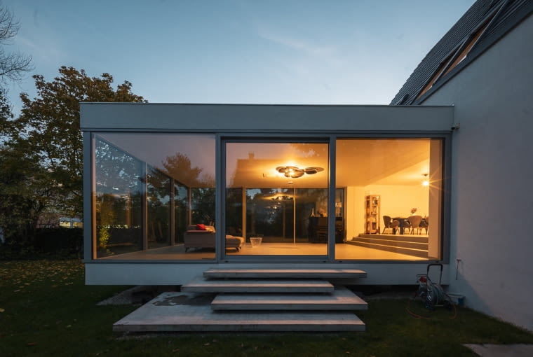 Przebudowa i rozbudowa domu jednorodzinnego we Wrocławiu. Proj. PORT Przebudowa i rozbudowa domu jednorodzinnego we Wrocławiu. Proj. PORT