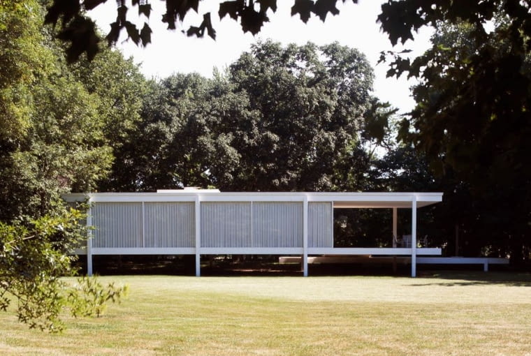 Farnsworth House, proj. Ludwig Mies van der Rohe Farnsworth House, proj. Ludwig Mies van der Rohe