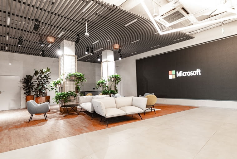 Nowe biuro Microsoft w Warszawie. Nowe biuro Microsoft w Warszawie.