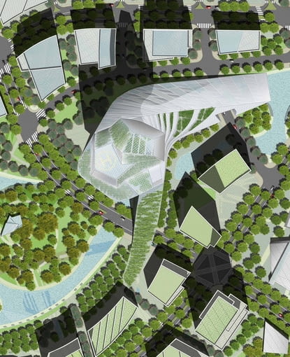 urbanistyka, korea południowa, daniel libeskind, seul, wieżowce, dream hub