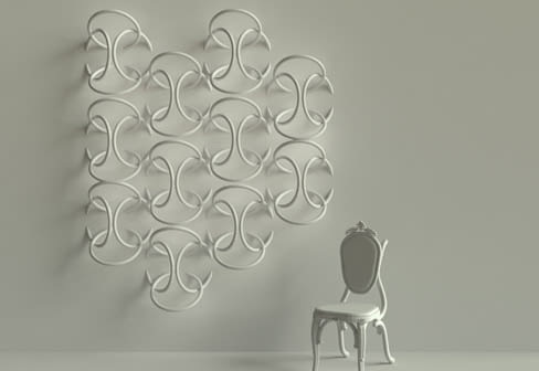 Lampy Wallpiercing, proj. Ron Gilad dla Flos. lampy, oświetlenie,design