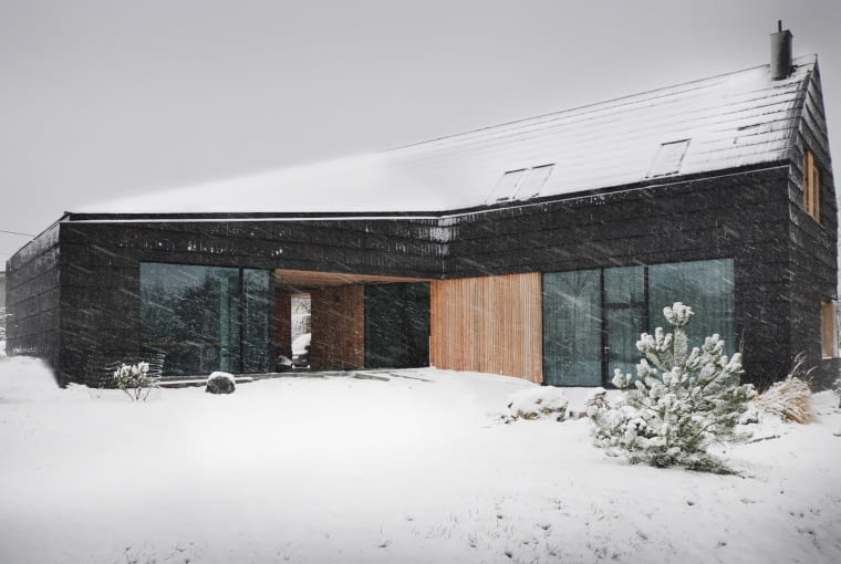 Dom jednorodzinny w Bielsku-Białej. Proj. Interurban