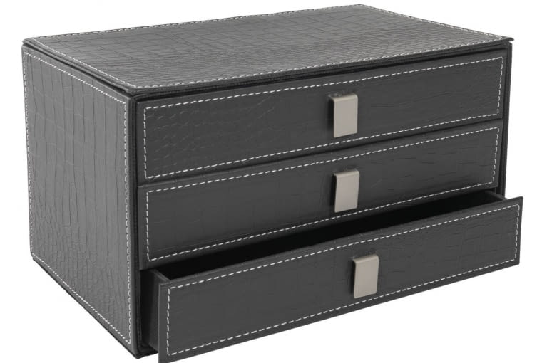 JYSK: Szufladki na biurko Kontor 33 x 20 x 19 cm, cena: 90 zł jysk, materiały biurowe