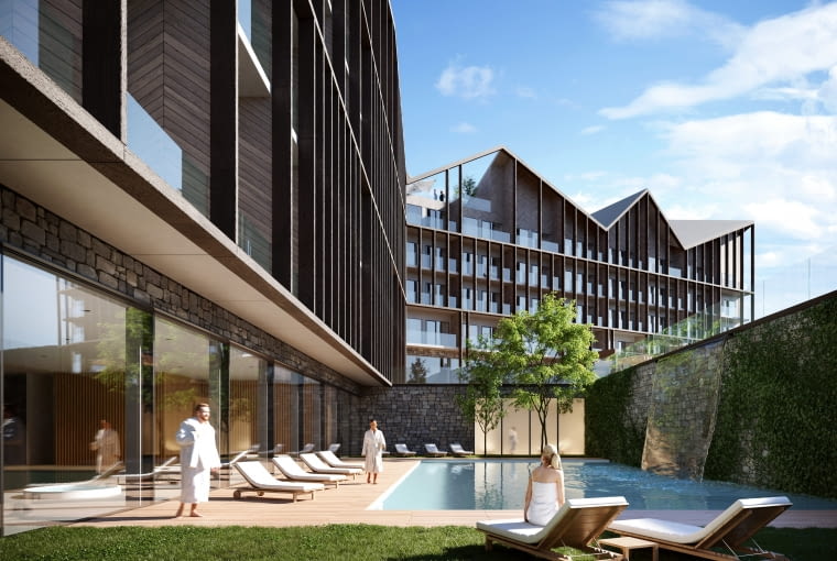 Elements Hotel & Spa w świerdadowie-Zdroju. Proj. Q2Studio Elements Hotel & Spa w świerdadowie-Zdroju. Proj. Q2Studio