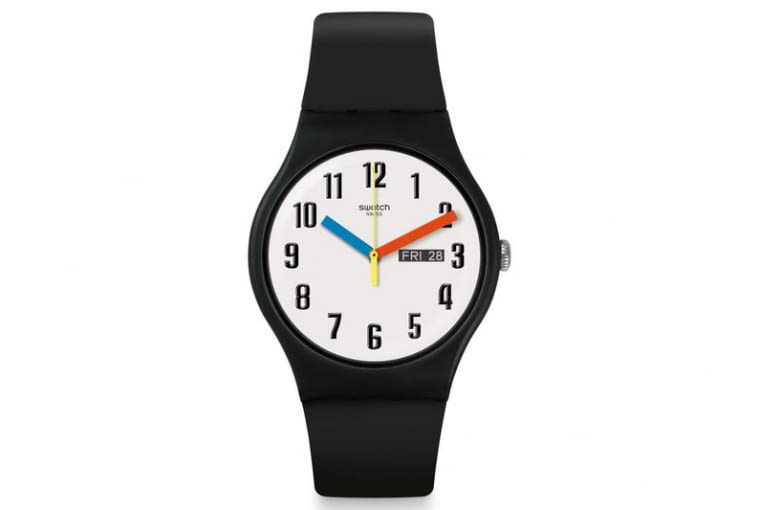 Zegarek Swatch z kolekcji Bauhaus. Kupisz na shop.swatch.com za 325 zł. Zegarek Swatch z kolekcji Bauhaus. Kupisz na shop.swatch.com za 325 zł.