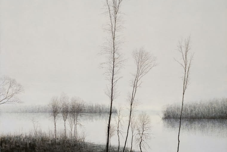 Olchowiec (wersja duża) 120 x 150 cm, olej na płótnie 2013 rafał borcz, obrazy