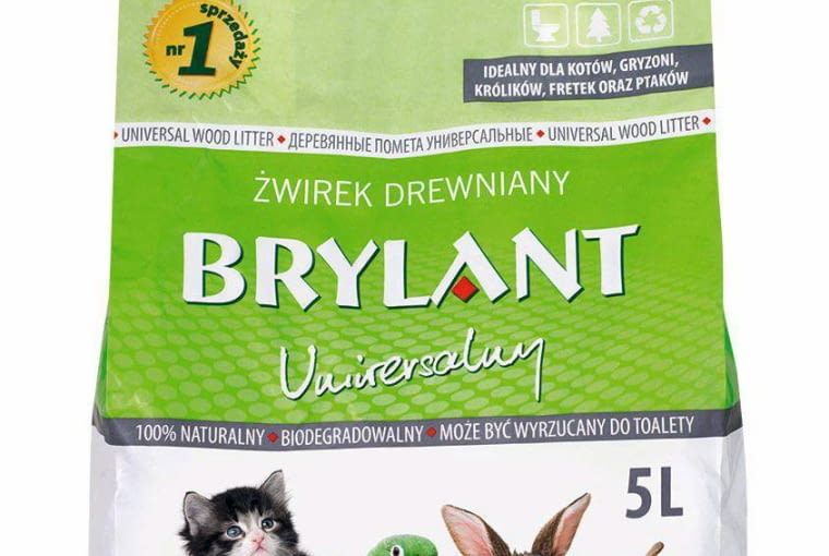 DLA KRÓLIKA. Żwirek drewniany Brylant Kakadu 12,49 zł/5 l DLA KRÓLIKA. Żwirek drewniany Brylant Kakadu 12,49 zł/5 l