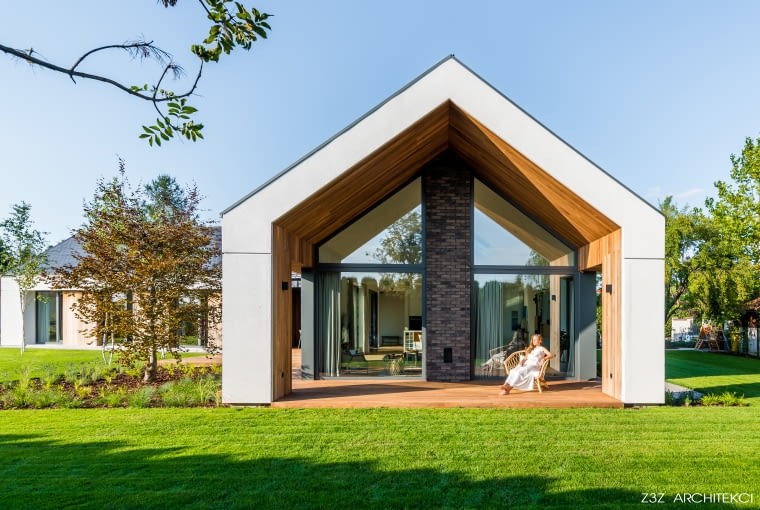 Dom Gwiazda pod Warszawą. Proj. Z3Z Architekci Dom Gwiazda pod Warszawą. Proj. Z3Z Architekci