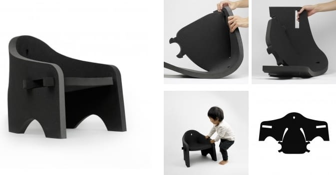 fotelik Owl, proj. Satoshi Itasaka fotelik Owl, proj. Satoshi Itasaka