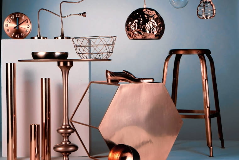 Wzornictwo: miedź miedziana lampa, miedź, wzornictwo, design