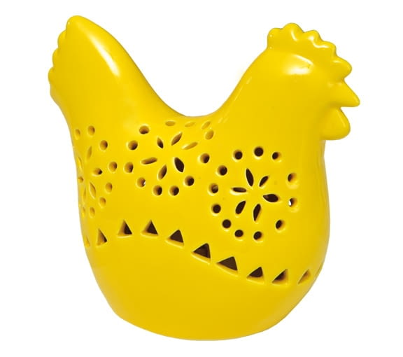 Empik: Porcelanowa kura - 14,90 zł. święta, wielkanoc, jak ozdobić świąteczny stół, świąteczne dekoracje, wielkanocne dekoracje, empik, wielkanocny stół