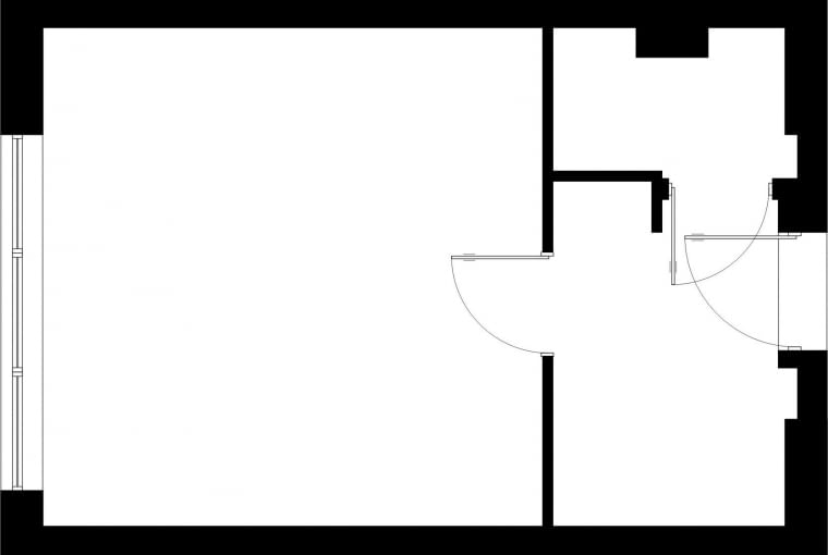 Jednopokojowe, 27 m kw., dla 1 osoby Jednopokojowe, 27 m kw., dla 1 osoby