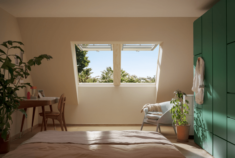 Nowe okno klapowo-obrotowe VELUX GNL