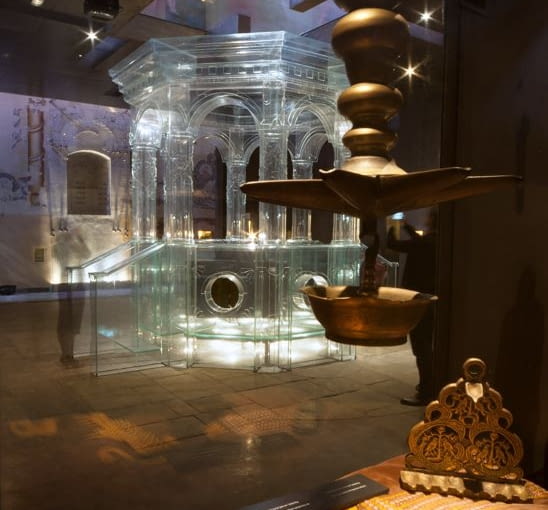 Wystawa Świętokrzyski Sztetl w Chmielniku. Proj. Nizio Design International