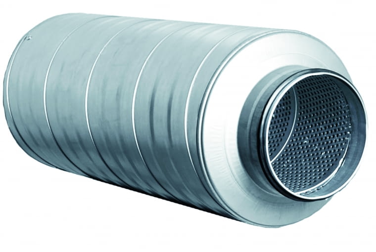 Gdzie w instalacji stosuje się tłumiki hałasu?