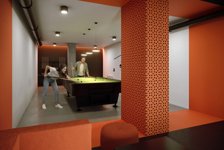 Bunkier Club na terenie Browarów Wrocławskich